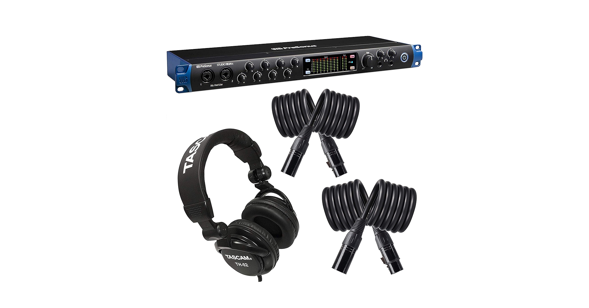 Amazon.com: PreSonus Studio 1824c 18x20, 192 kHz, USB-C